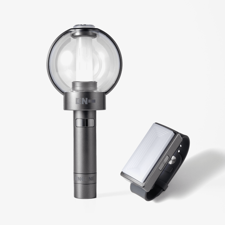 ENHYPEN Official Light Stick & Band Set - LIMITED edition featuring sleek design and functionality for fans.