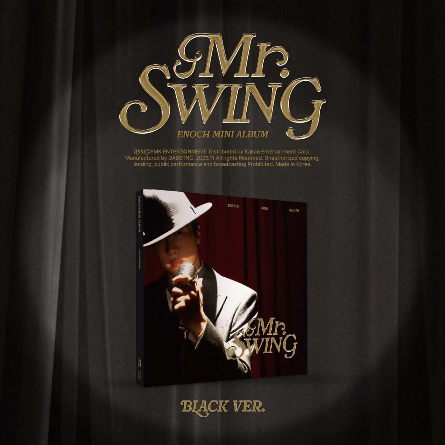 ENOCH - [Mr. SWING] (BLACK VER.) - Kpop Album | Kool Seoul - Buy Kpop Albums Online