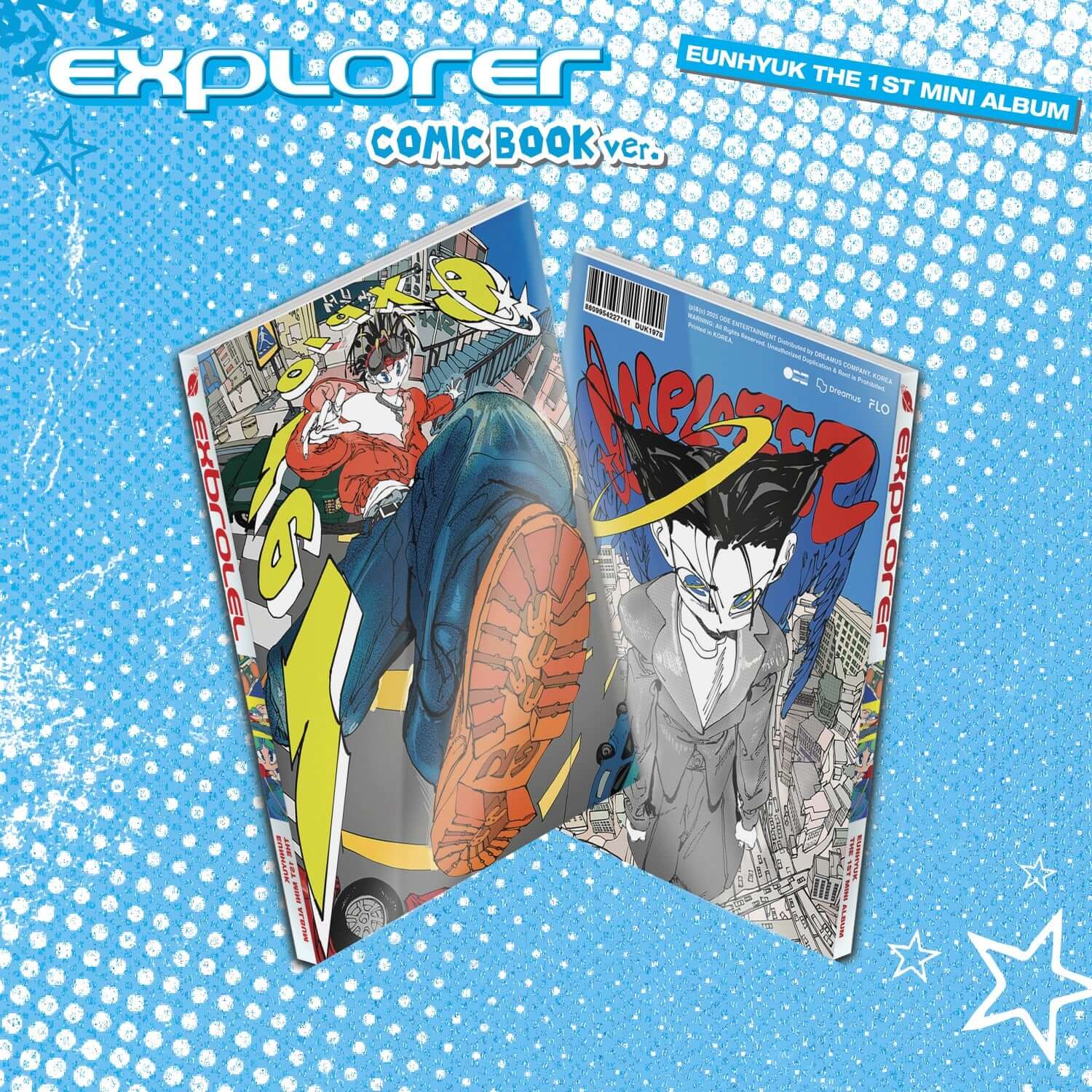 EUNHYUK - 1st Mini Album EXPLORER (Comic Book Ver.) - Kpop A | Kool Seoul - Buy Kpop Albums Online