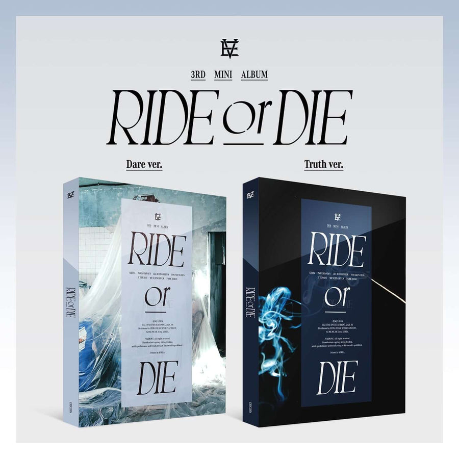 Evnne - [Ride Or Die] (Dare Ver. / Truth Ver.) (セット) - KPOPアルバム