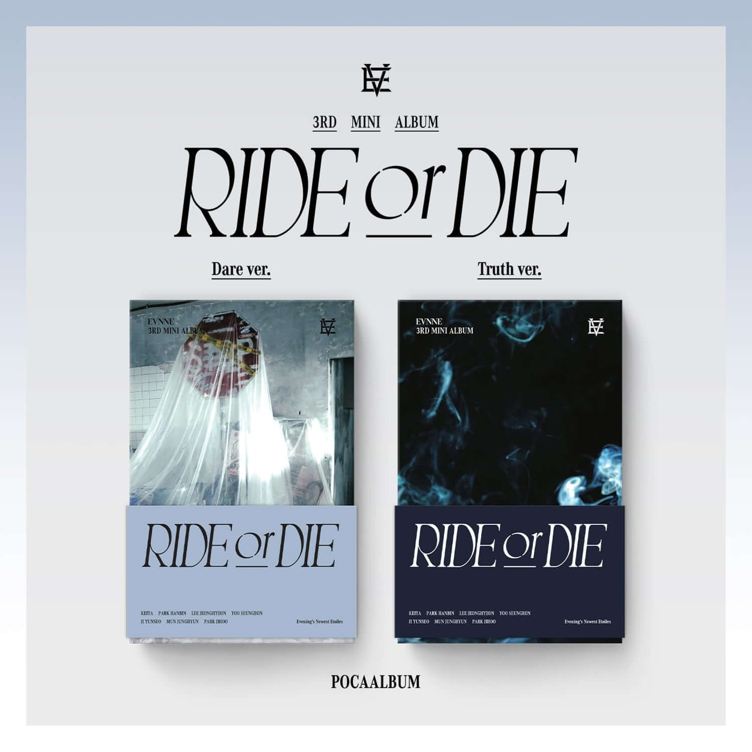 EVNNE - [RIDE or DIE] (POCAALBUM) (Random) - Kpop Album | Kool Seoul - Buy Kpop Albums Online