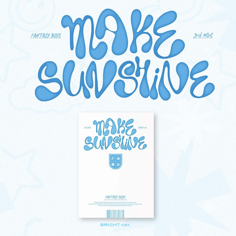 Fantasy Boys - 3rd Mini Album [Make Sunshine (Bright Ver.)] - Kpop Album
