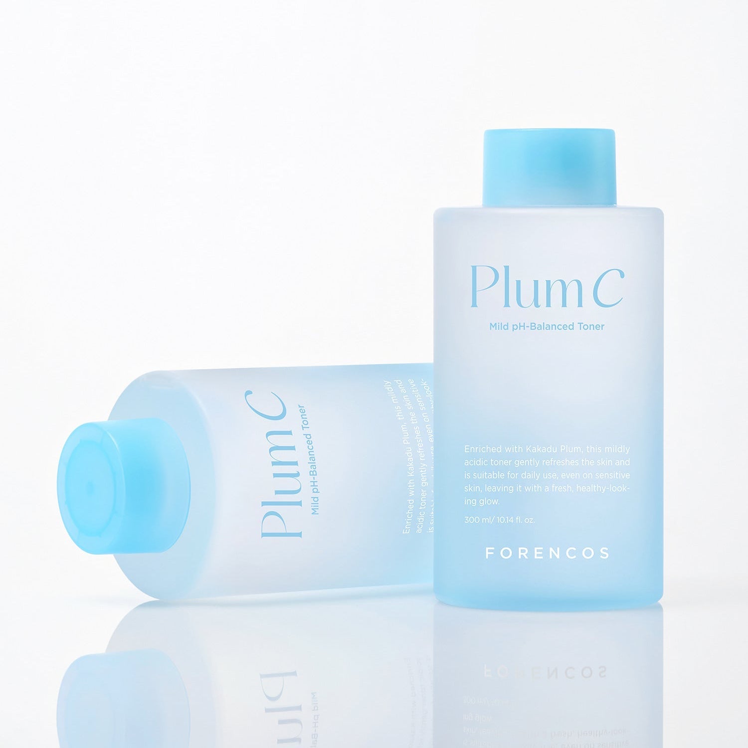 FORENCOS Plum C Mild Mild Acidic Toner 300ml product image, highlighting gentle skincare formula and pH balance benefits
