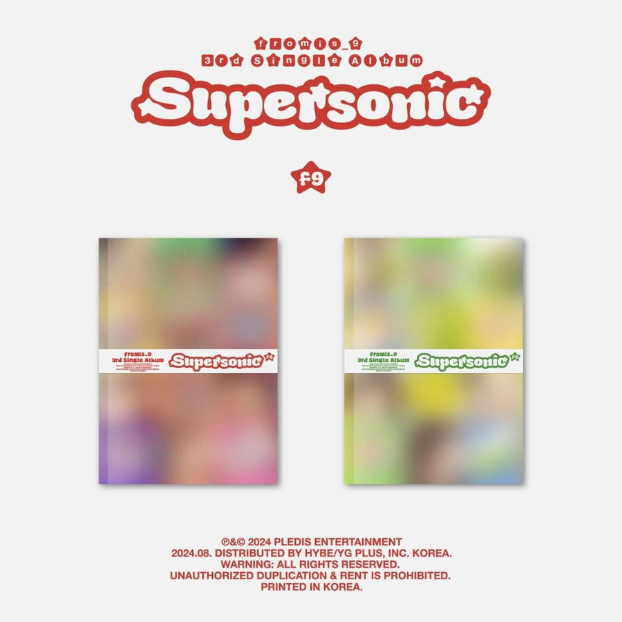 Fromis_9 - 3rd Single Album [Supersonic] (Random) - Kpop Album