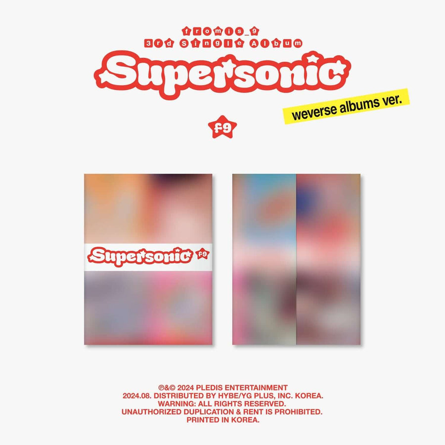 Fromis_9 - 3rd Single Album [Supersonic] Weverse Albums Ver. - Kpop アルバム