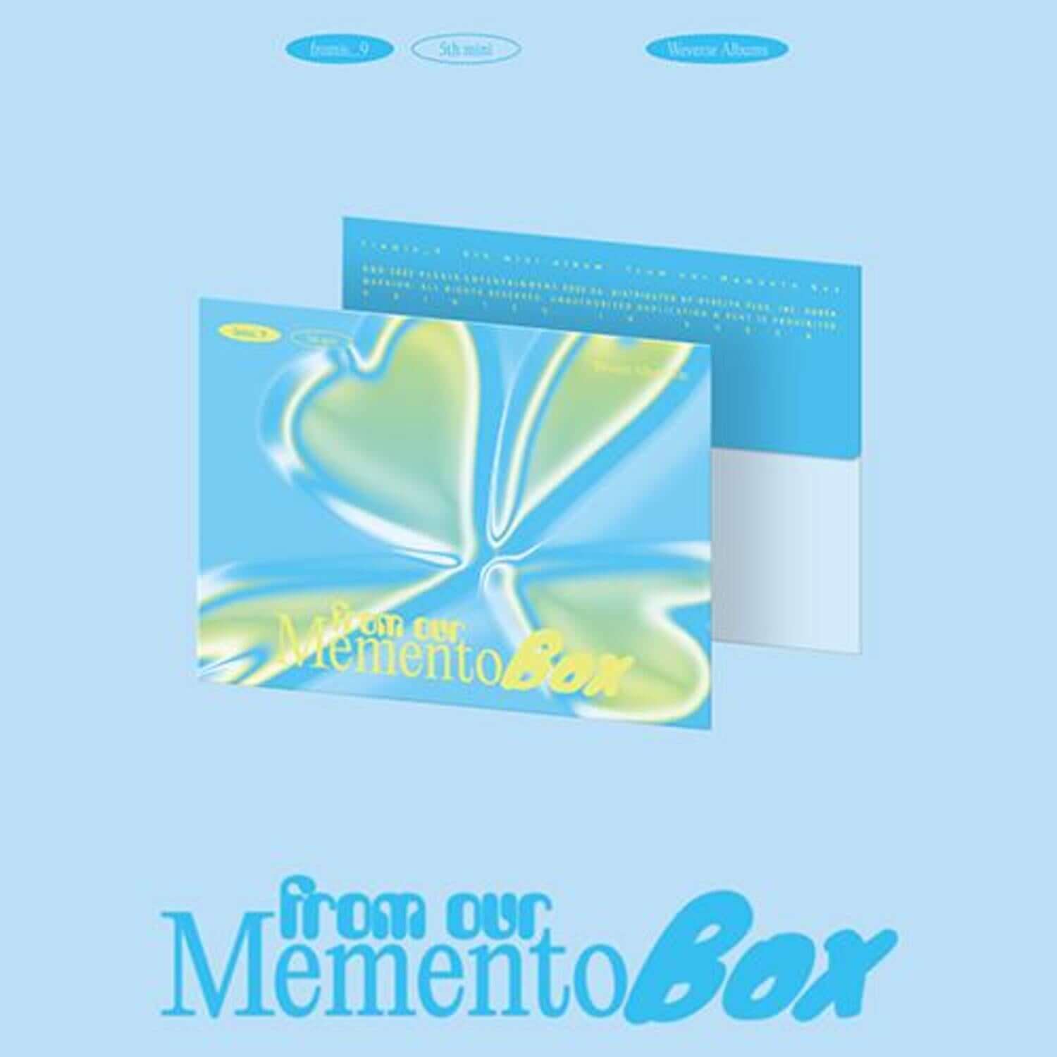 FROMIS_9 - 5th Mini Album [from our Memento Box] (Weverse Al | Kool Seoul - Buy Kpop Albums Online