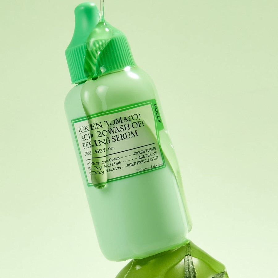 完全グリーン トマト酸 20 ウォッシュオフピーリングセラム 50ml