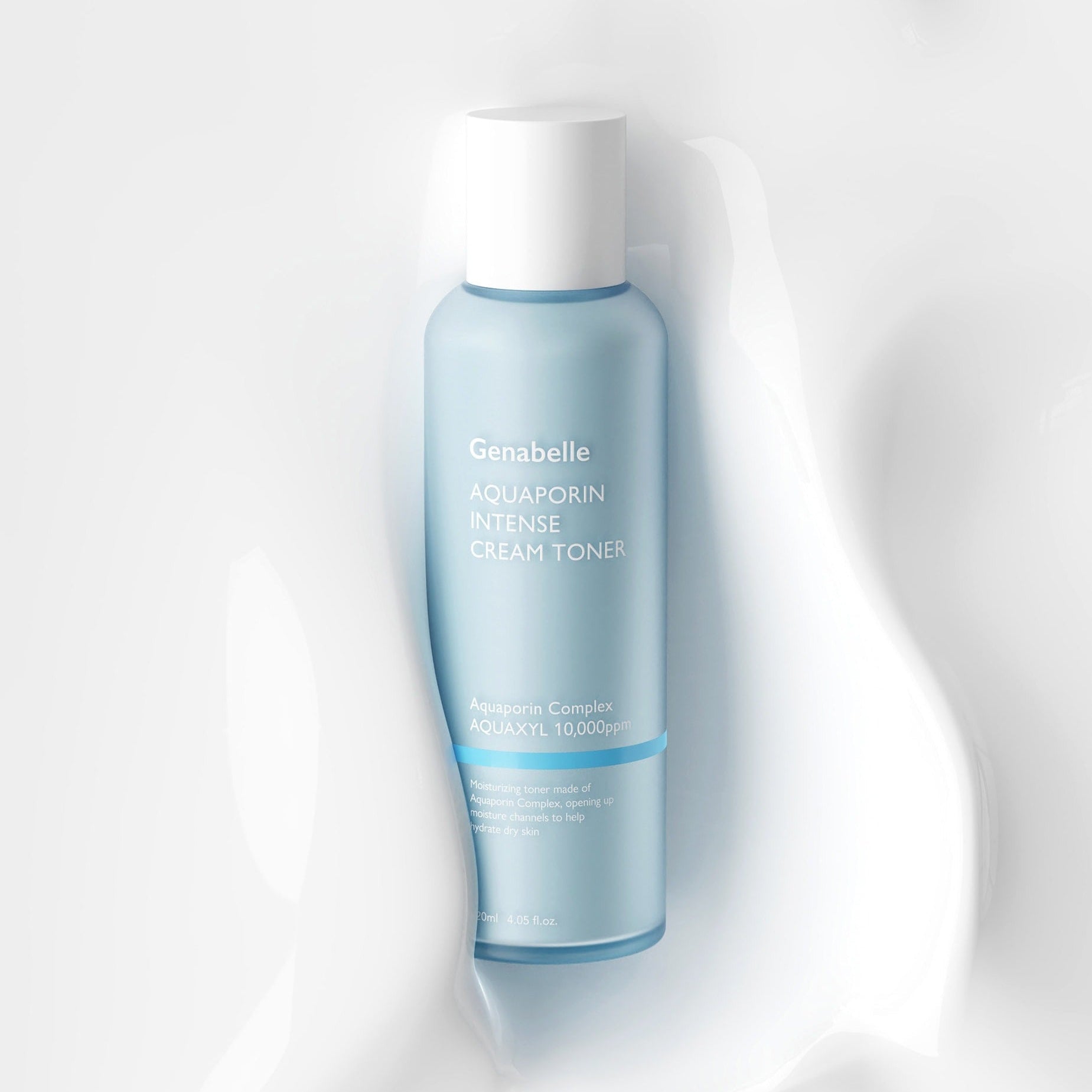 GENABELLE Aquaporin Intense Cream Toner 120ml bottle on a white background