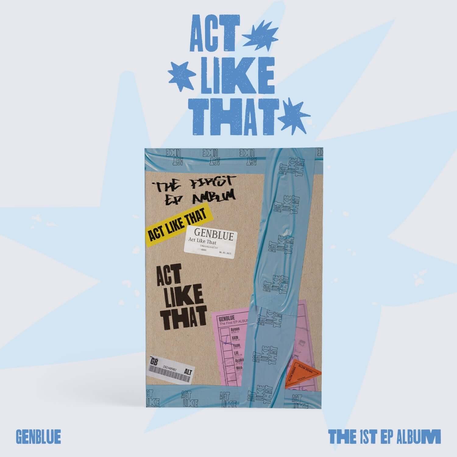 GENBLUE - 1st EP Album [ACT LIKE THAT] - Kpop Album | Kool Seoul - Buy Kpop Albums Online