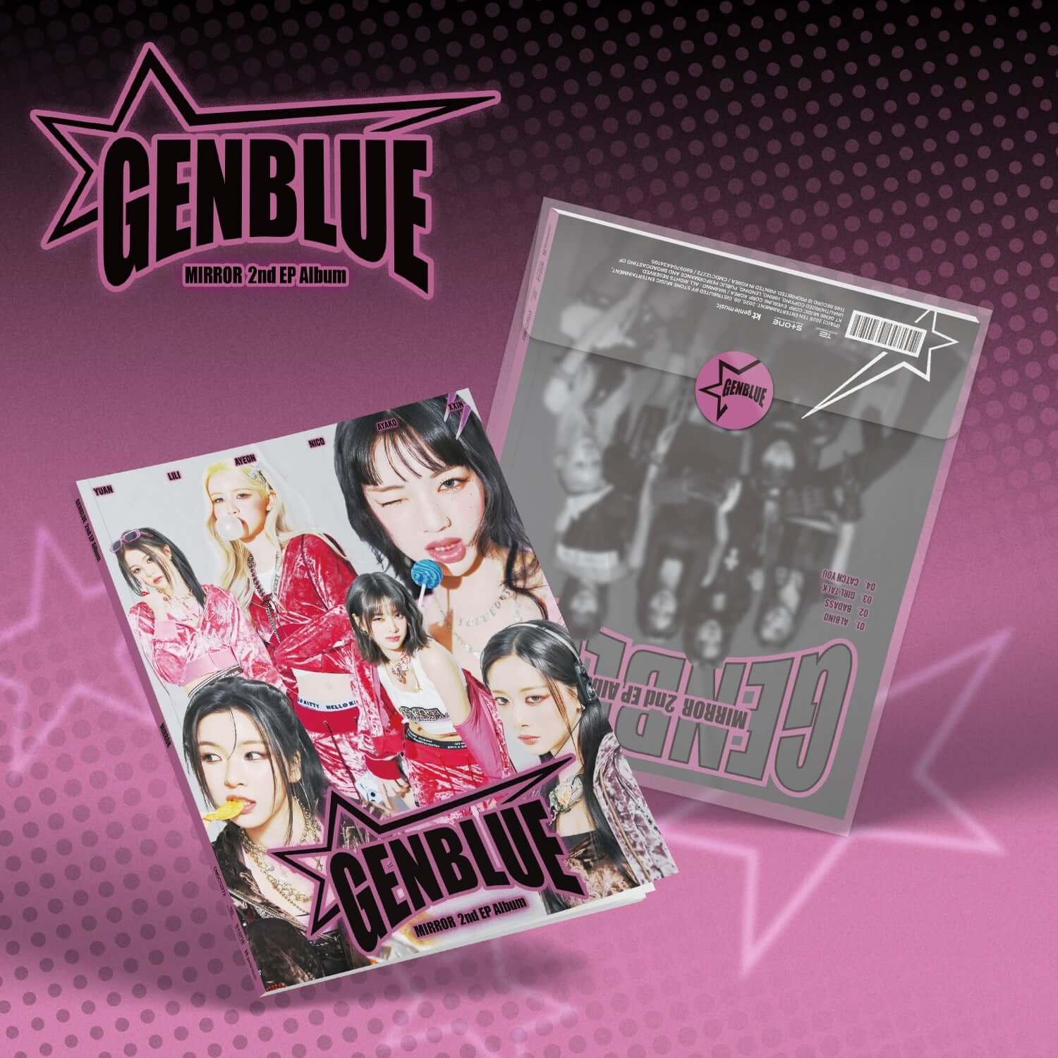GENBLUE - 2nd Album [MIRROR] - Kpop Album | Kool Seoul - Buy Kpop Albums Online
