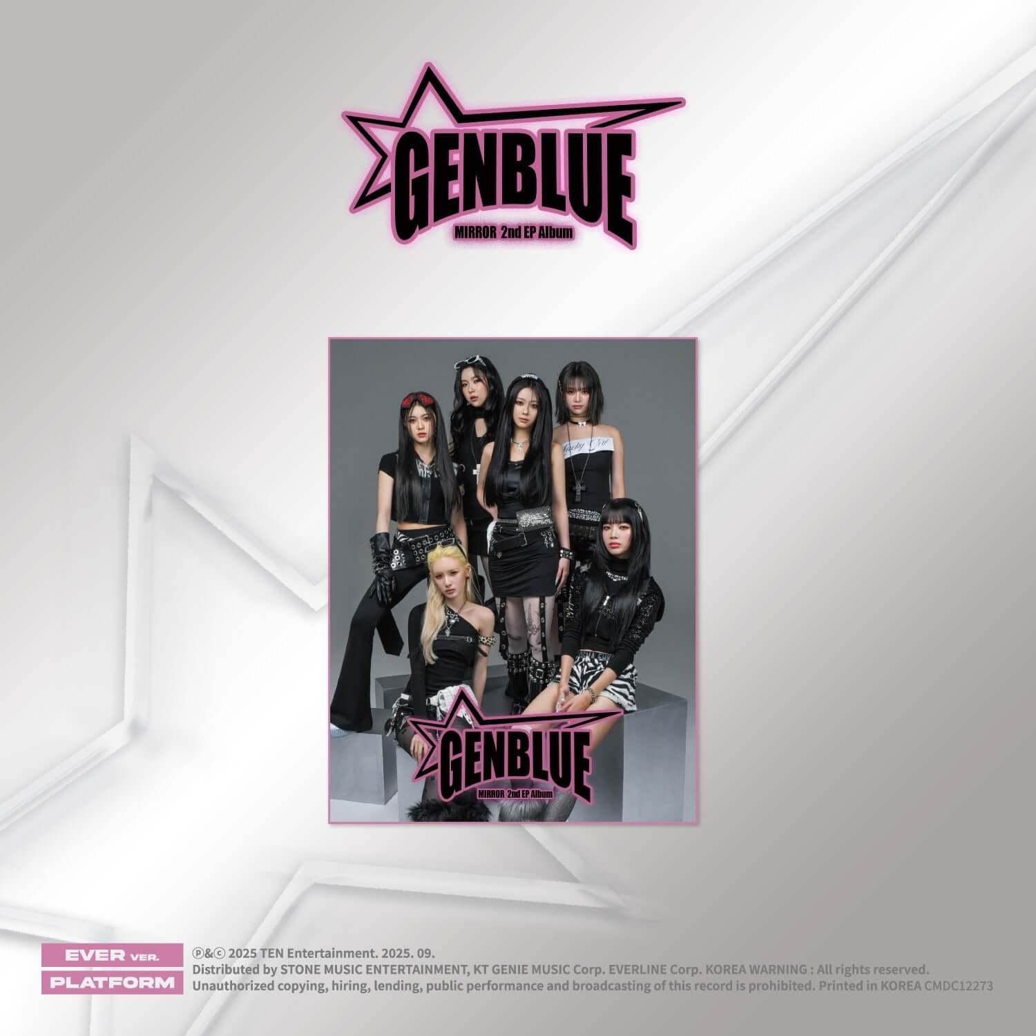 GENBLUE - 2nd Album [MIRROR] (POCA) - Kpop Album | Kool Seoul - Buy Kpop Albums Online