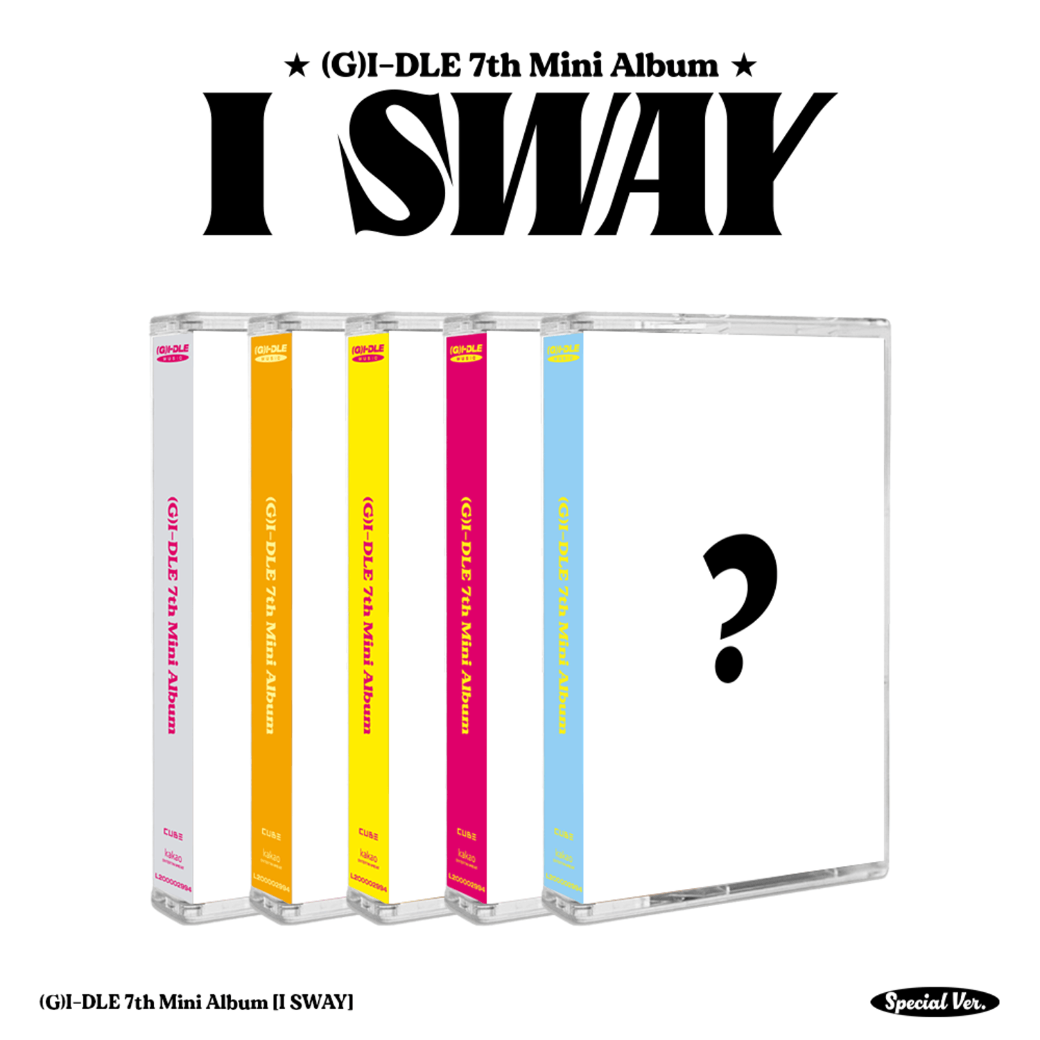 (G)I-DLE - 7th Album [I SWAY] (Special Ver.) (MC / 5) (Rando | Kool Seoul - Buy Kpop Albums Online