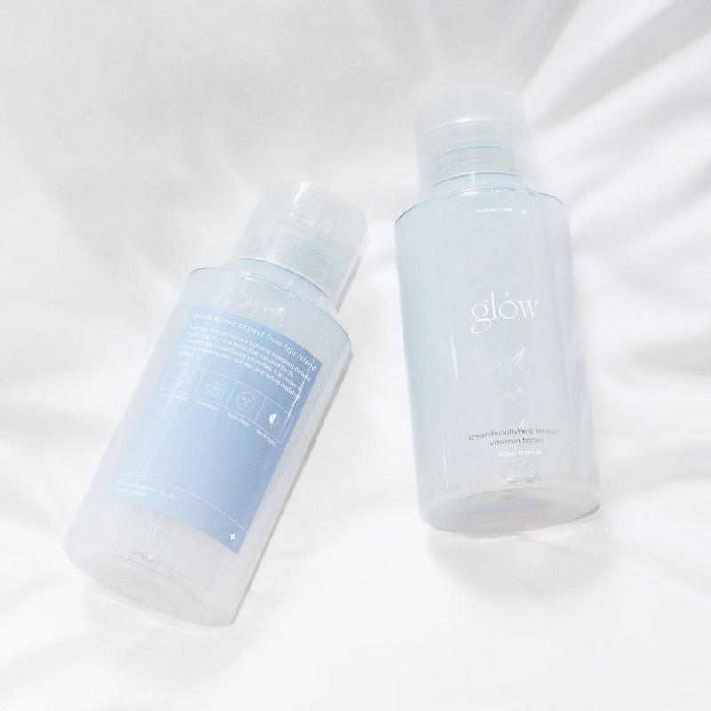 グロー クリーン＆ポリッシュ レモンビタミントナー 300ml