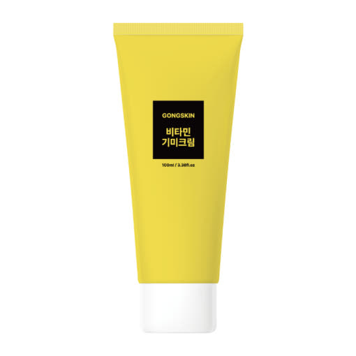 GONGSKIN  Eoseongcho Soap 100g, bright yellow packaging of GONG SKIN Vitamin Freckle Cream 100ml for skincare enthusiasts.