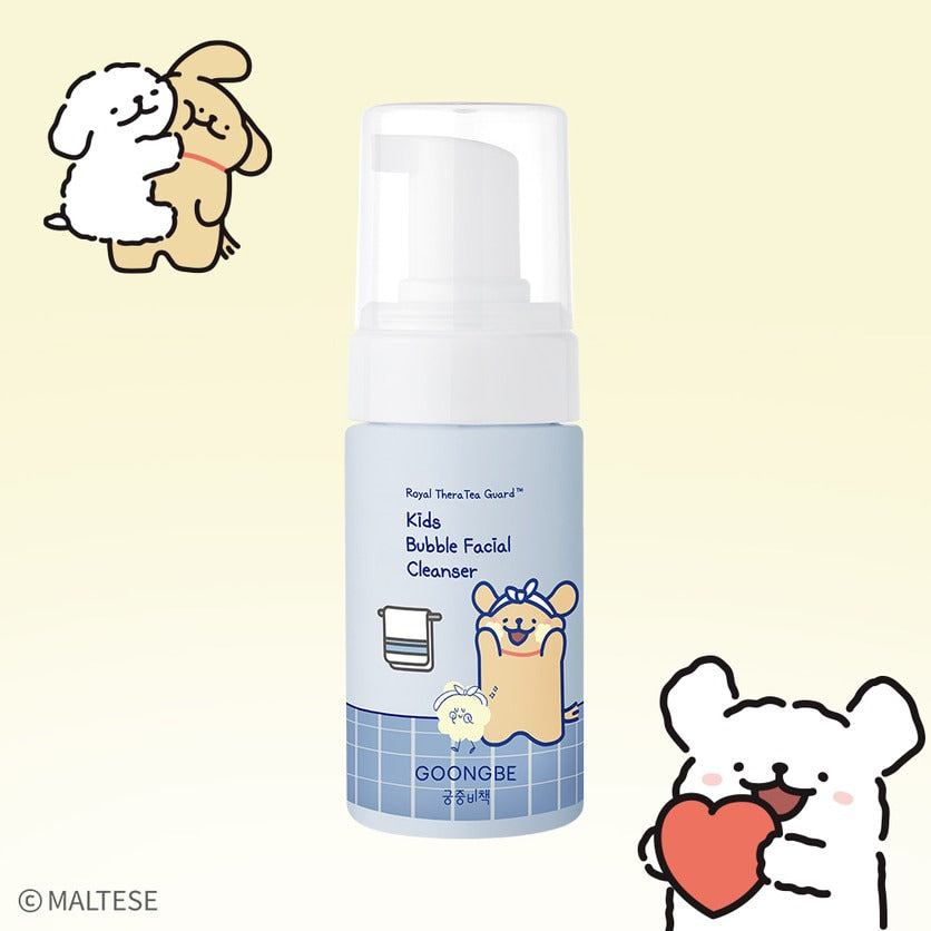 Goongbe キッズバブル洗顔料 100ml [グンジュンビチョク X マルチーズ]