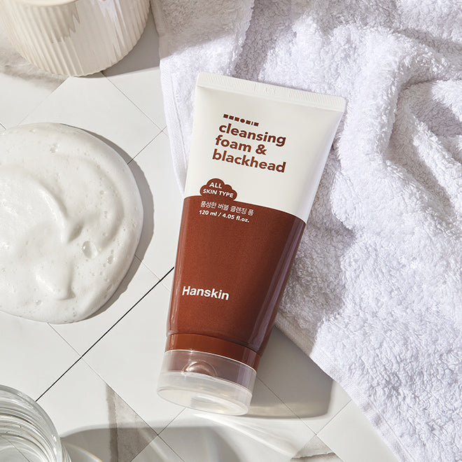 Hanskin Cleansing Foam & Blackhead Bha 120ml