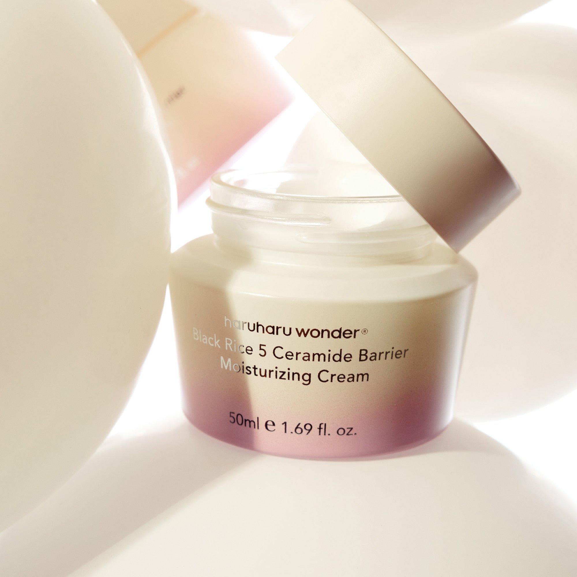 HARU HARU Black Rice 5 Ceramide Barrier Moisturizing Cream 50ml jar