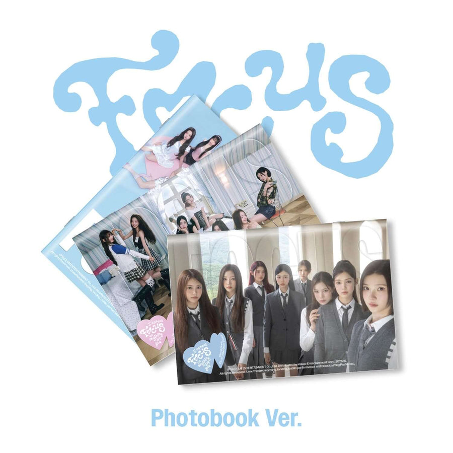 Hearts2hearts - 1stアルバム [Focus] (フォトブックVer.) (ランダム1枚中3枚) - Kpopアルバム