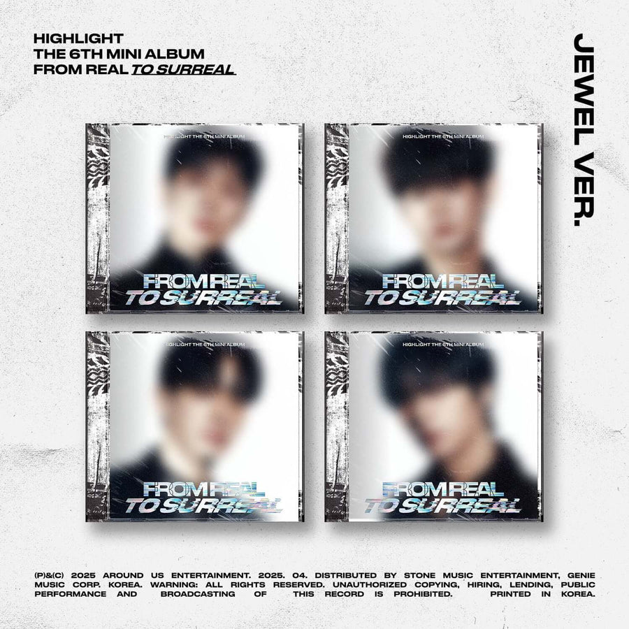 Highlight - 6thミニアルバム [From Real To Surreal] (ジュエル版) (4種のうちランダム1) - Kpopアルバム