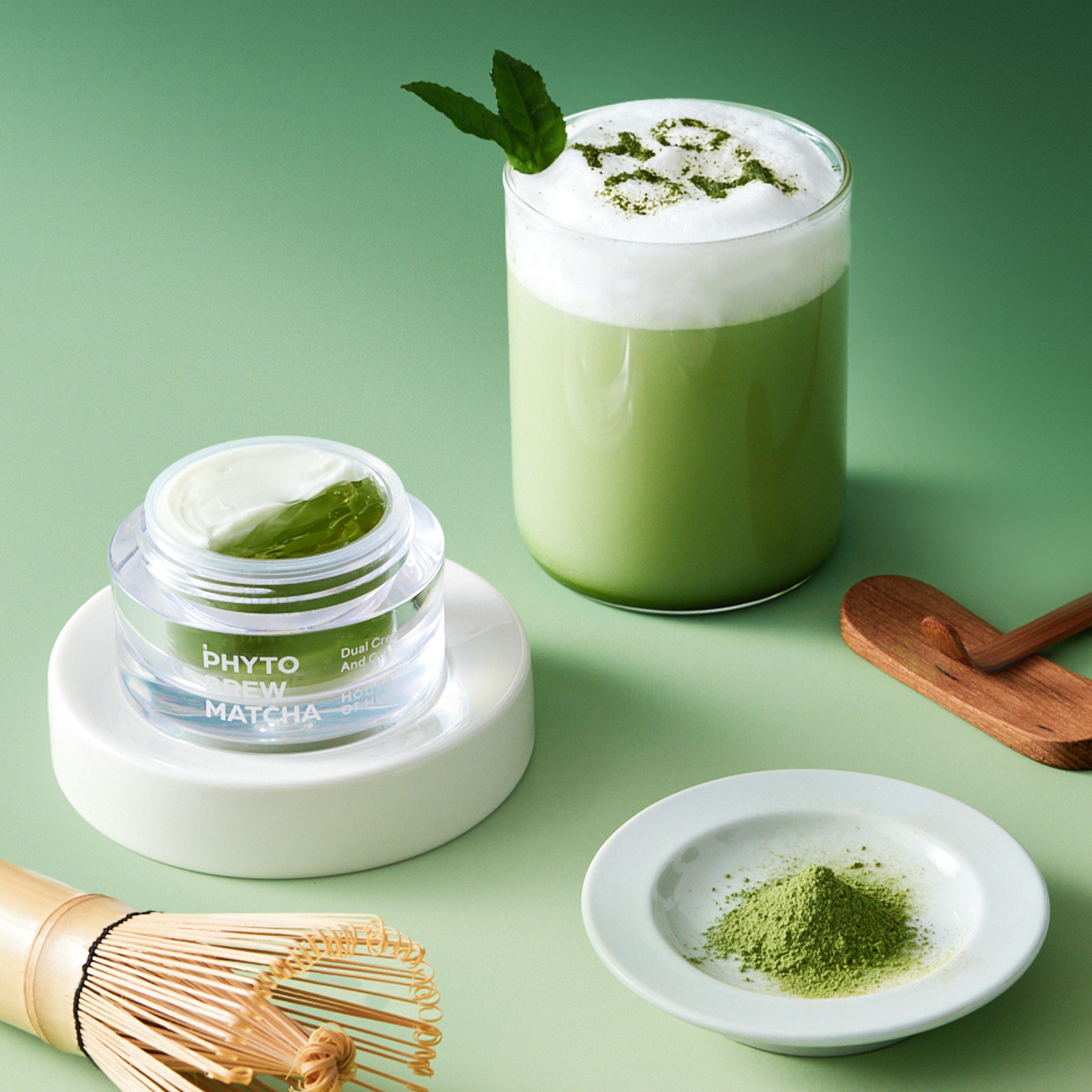 House Of Hur Phyto Brew Matcha Dual Cream And Gel 50ml