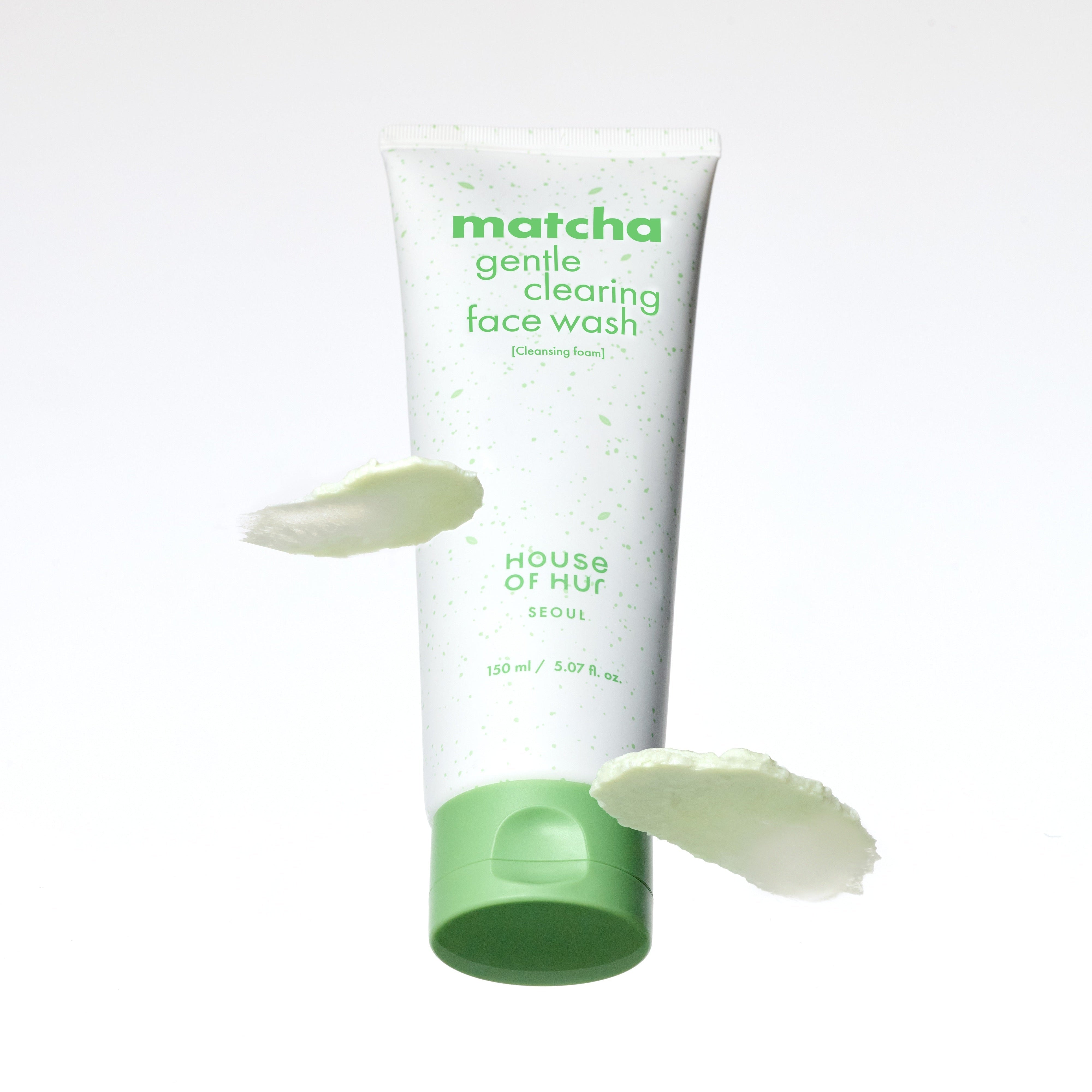 House Of Hur Matcha Gentle Clearing Face Wash 150ml