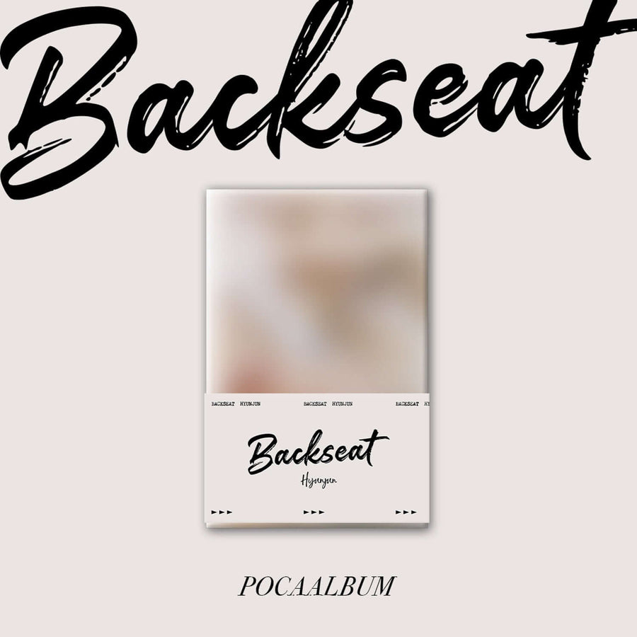 Hyunjun - Backseat (Pocaalbum) - Kpop アルバム