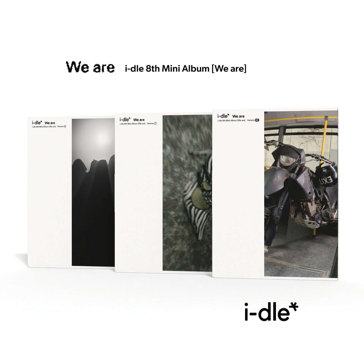 I-DLE - 8th Mini Album [We are] (Random 1 of 3) - Kpop Album | Kool Seoul - Buy Kpop Albums Online