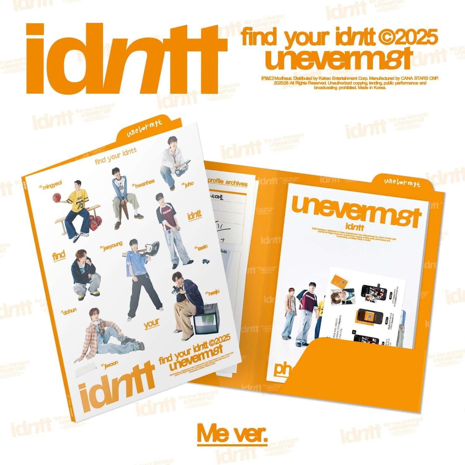 IDNTT - [unevermet] (Me ver.) - Kpop Album | Kool Seoul - Buy Kpop Albums Online