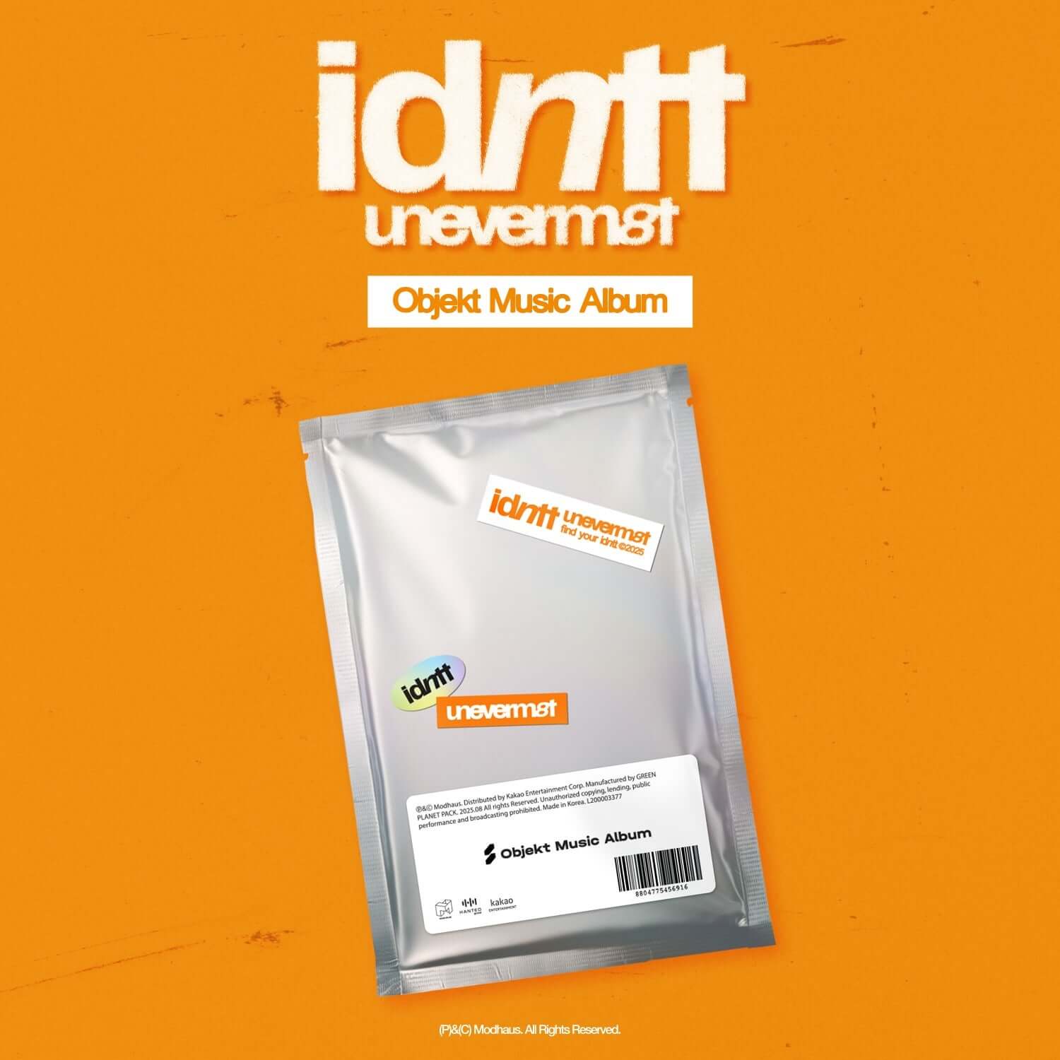 IDNTT - [unevermet] (Objekt Music Album ver.) - Kpop Album | Kool Seoul - Buy Kpop Albums Online