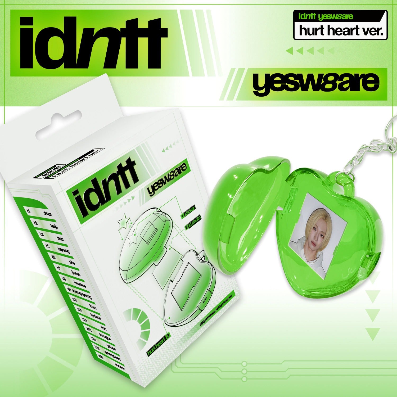 IDNTT - [yesweare] (hurt heart ver.) - Kpop Album | Kool Seoul - Buy Kpop Albums Online