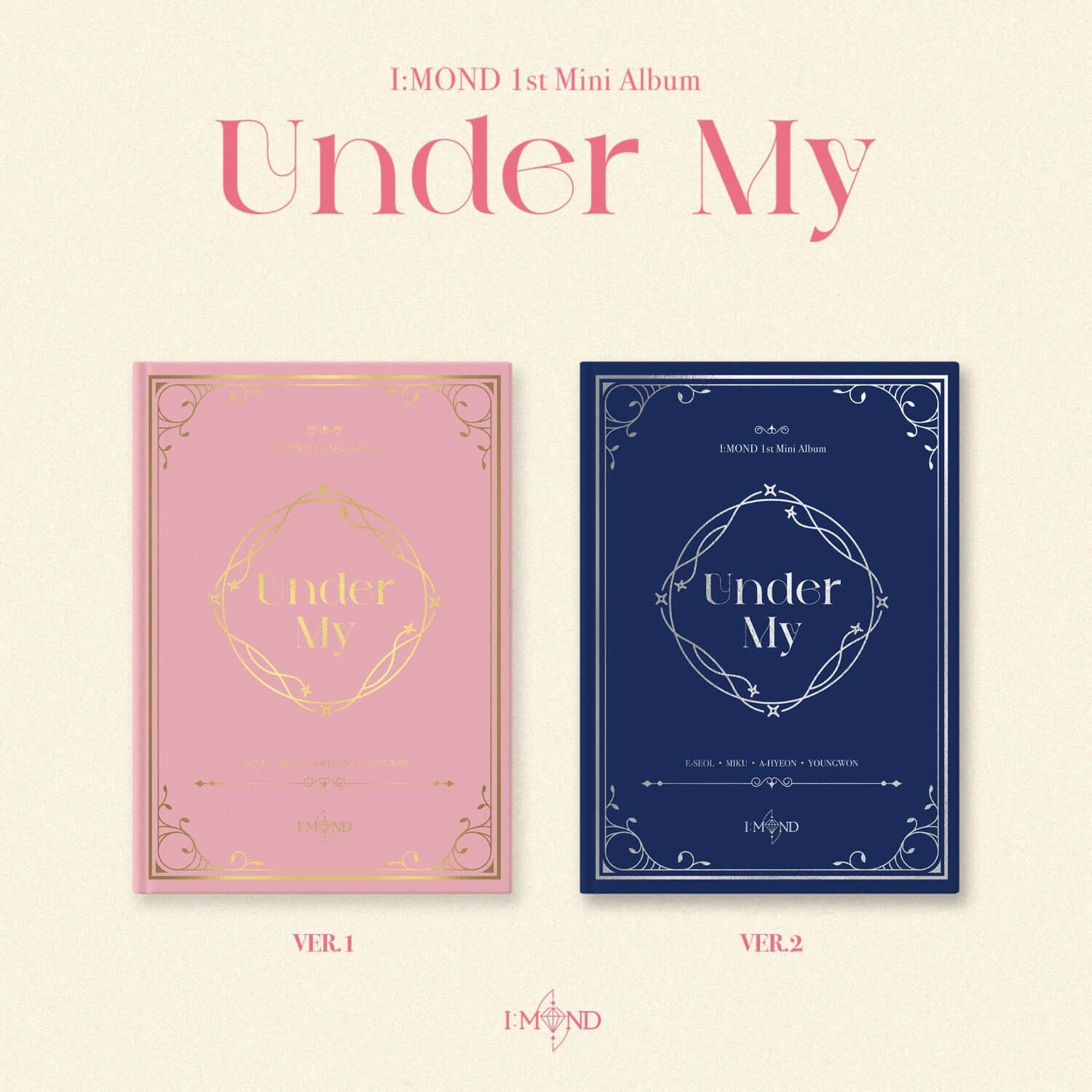 I:MOND - 1st MINI ALBUM [Under My] (Random) - Kpop Album | Kool Seoul - Buy Kpop Albums Online