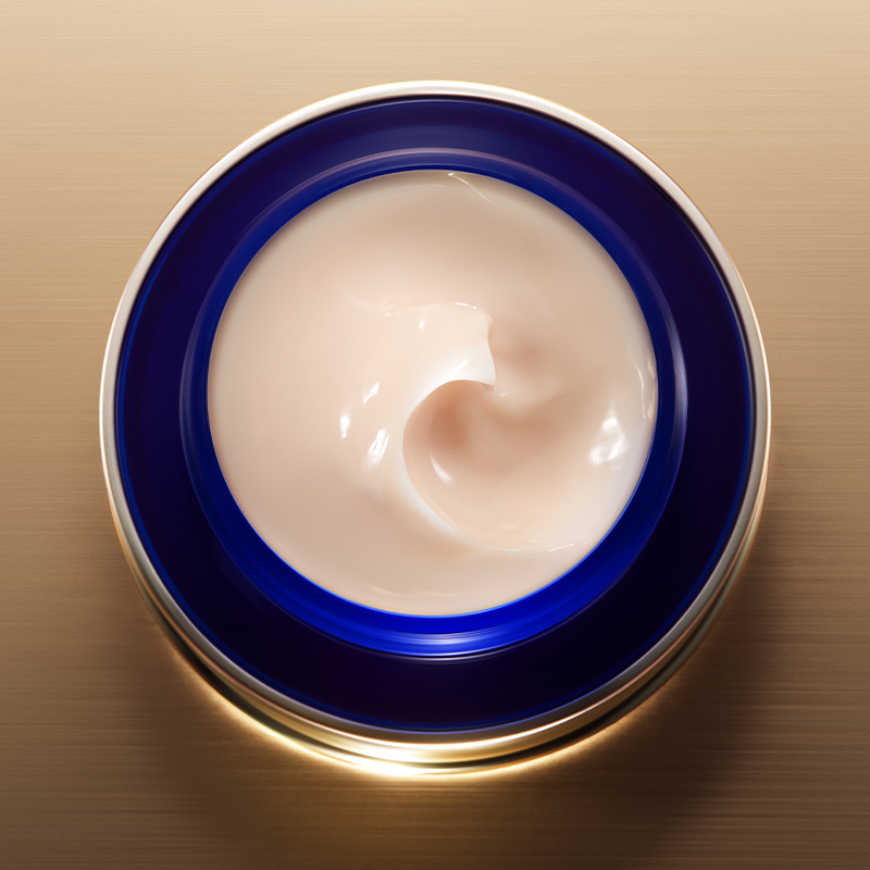 IOPE Super Vital Cream 50ml luxurious texture in elegant blue and gold jar