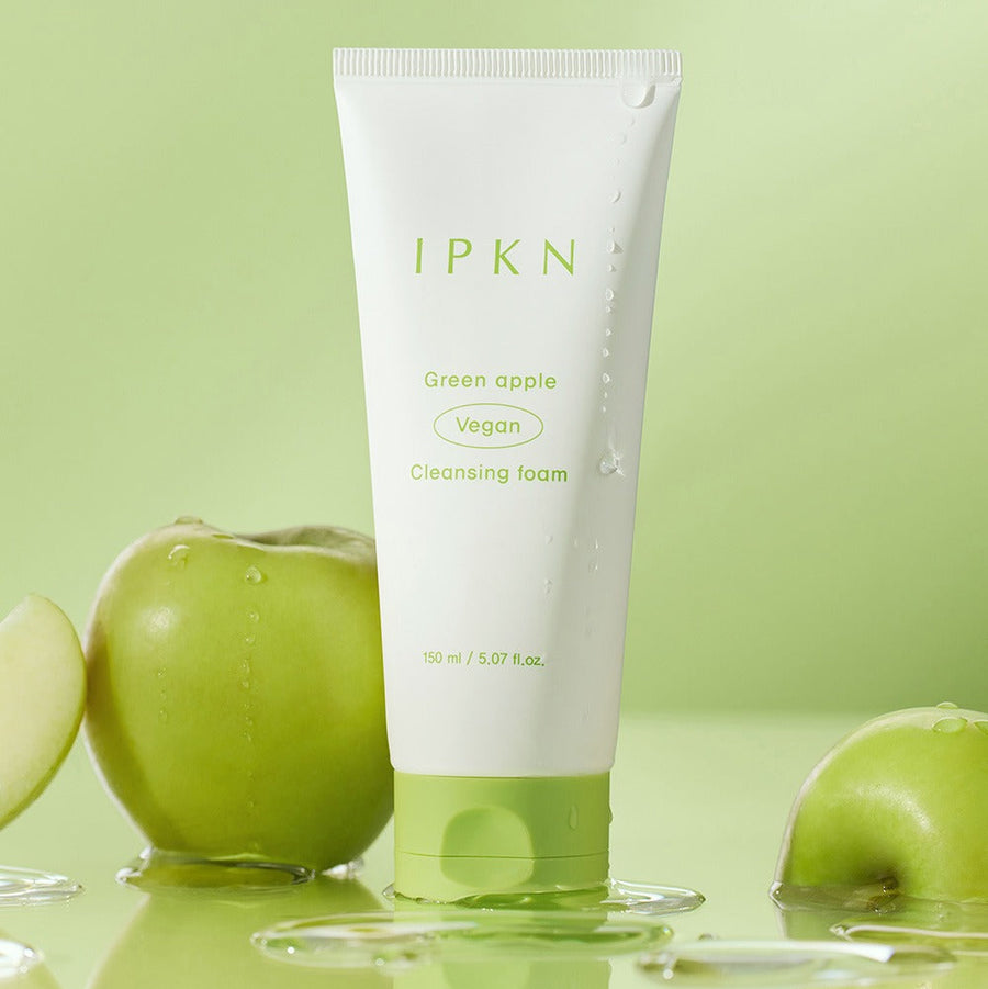 IPKN グリーンアップル ヴィーガンクレンジングフォーム 150ml
