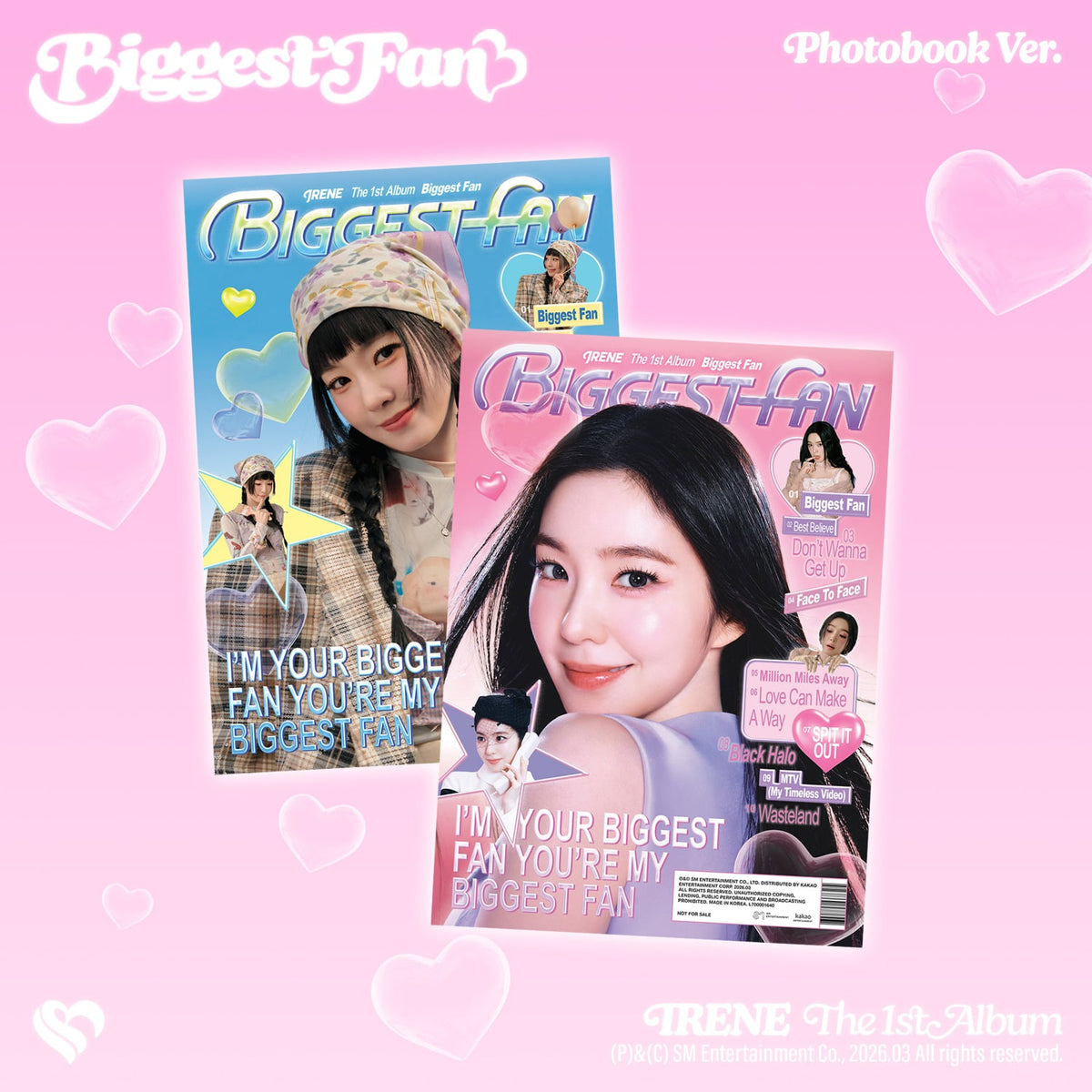 IRENE - 1st Album [Biggest Fan] (Photobook Ver.) - Kpop Albu | Kool Seoul - Buy Kpop Albums Online