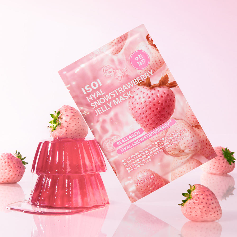 Isoi Hyal Strawberry Jelly Mask 23ml 1 Sheet