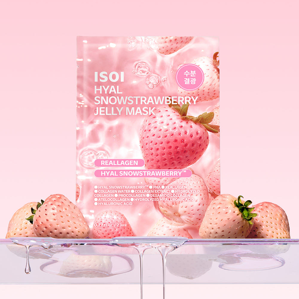Isoi Hyal Strawberry Jelly Mask 23ml 1 Sheet