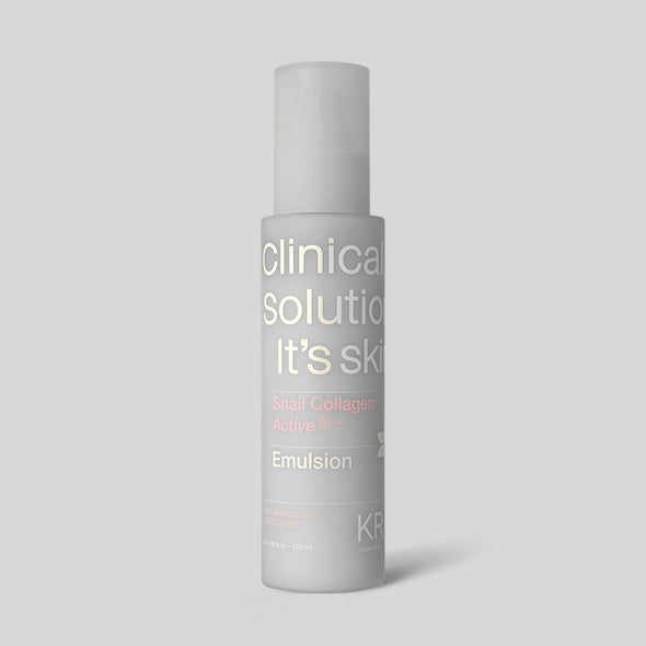 Photo of IT'S SKIN Snail Collagen Active Emulsion 120ml bottle with white packaging and branding.