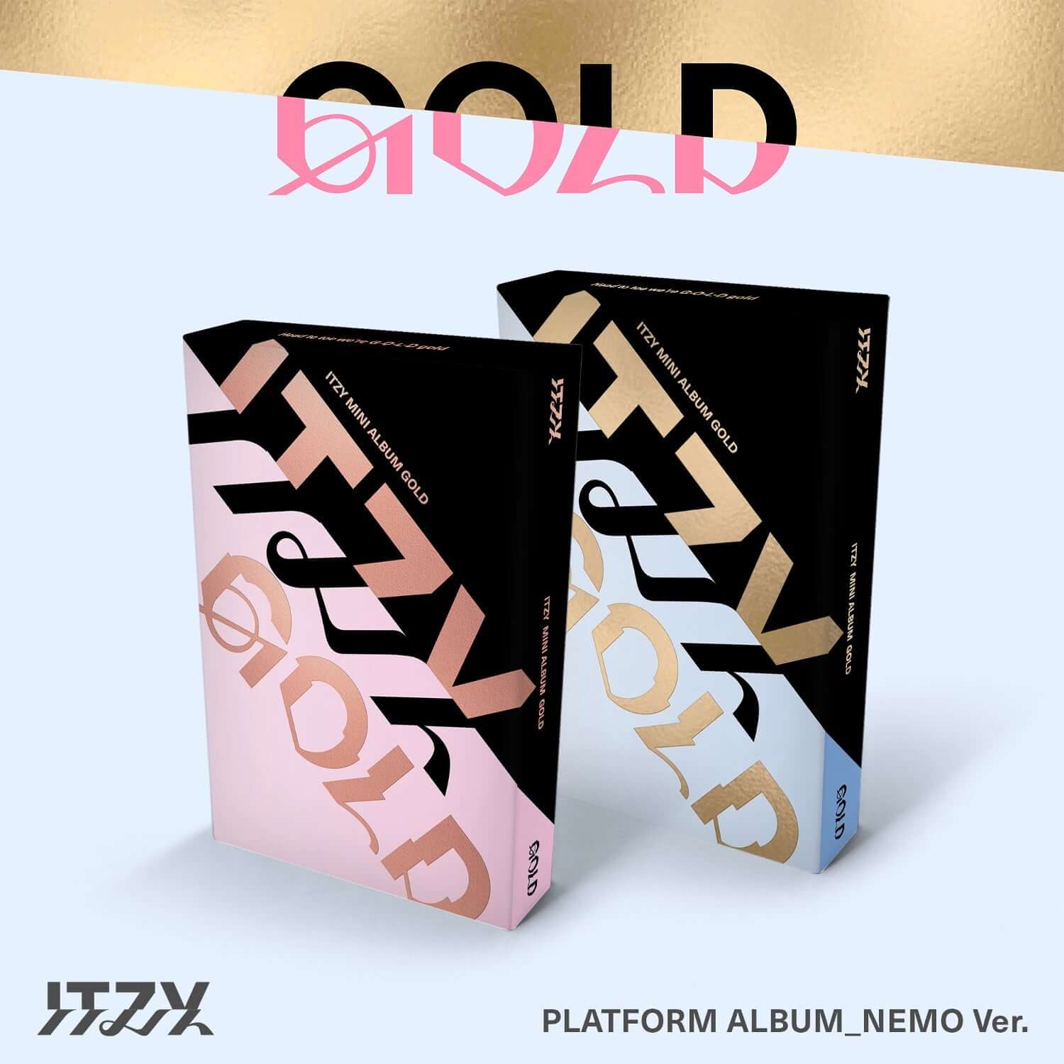 ITZY - [GOLD] (PLATFORM_NEMO VER.) (Random 1 of 2) - Kpop Al | Kool Seoul - Buy Kpop Albums Online