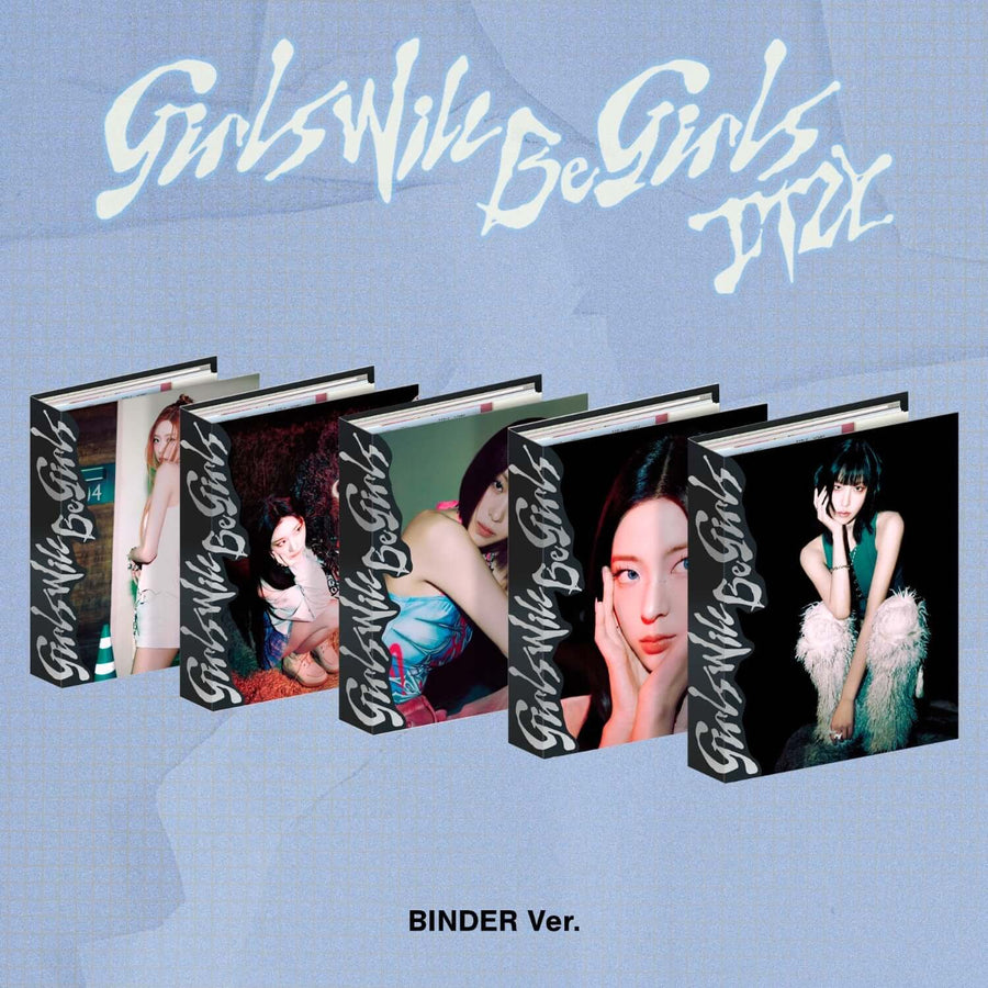 Itzy - [Girls Will Be Girls] (バインダーVer.) (5枚中ランダム1枚) - Kpopアルバム