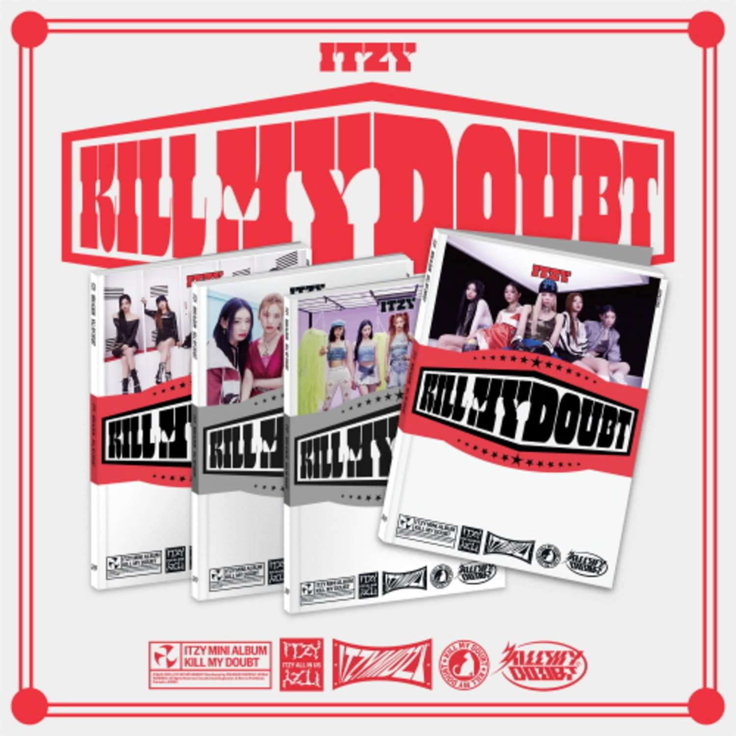 ITZY - THE 7TH MINI ALBUM [KILL MY DOUBT] (Standard) - Kpop  | Kool Seoul - Buy Kpop Albums Online