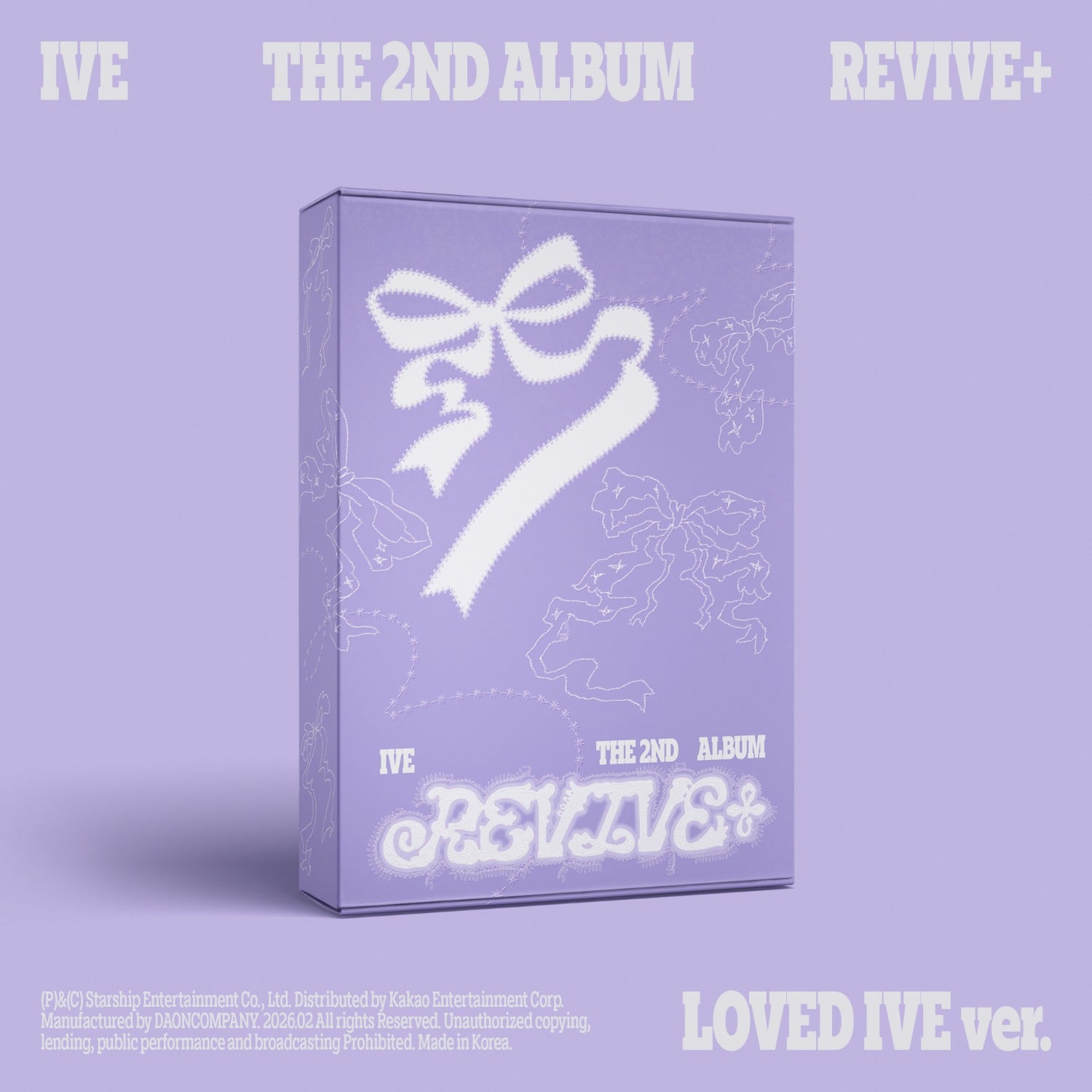 IVE - THE 2ND ALBUM [REVIVE+] (LOVED IVE ver.) - Kpop Album | Kool Seoul - Buy Kpop Albums Online