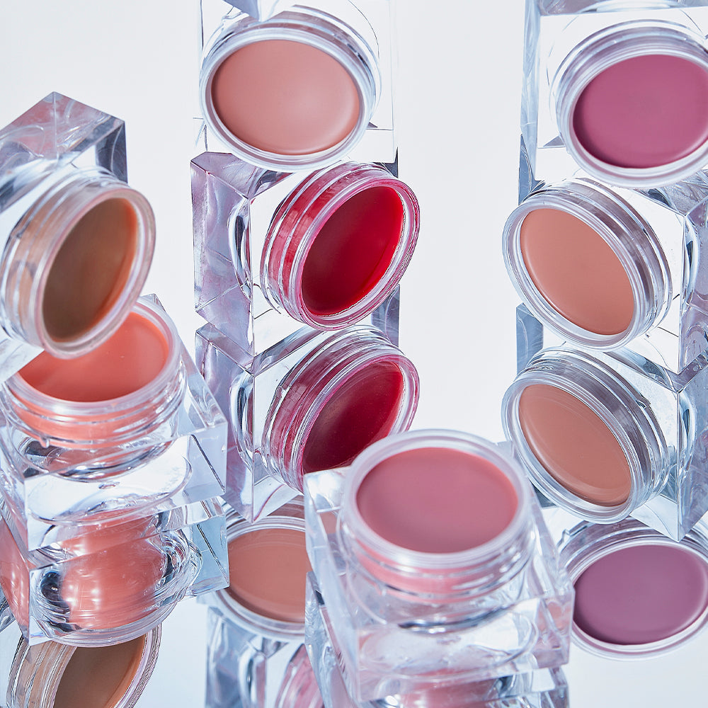 IVI MAD PEACH Mood Mix Cream Blusher in a variety of shades, showcasing its vibrant and versatile colors for makeup enthusiasts.