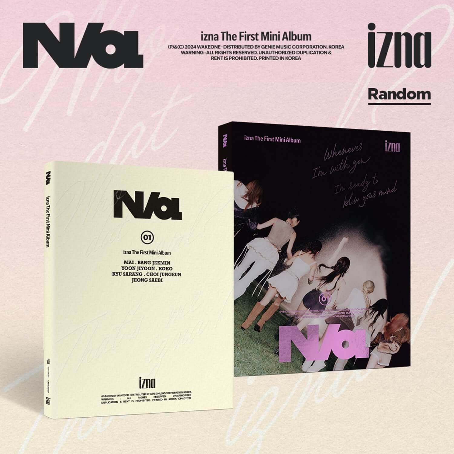 IZNA - [N/a] (iz Ver. / na Ver.) (Random 1 of 2) - Kpop Albu | Kool Seoul - Buy Kpop Albums Online