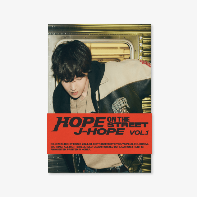 J-HOPE「HOPE ON THE STREET VOL.1」（Weverse Albums ver.）