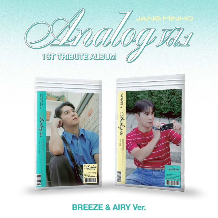 Jang Min Ho - 1stトリビュートアルバム [Analog Vol.1] (Poca) (Airy Ver. / Breeze Ver.) (ランダム1/2) - Kpopアルバム