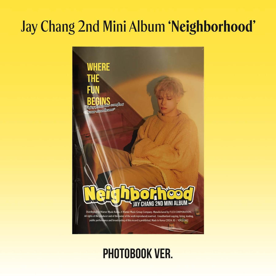 Jay Chang - 2nd Mini Album [Neighborhood] (Photobook Ver.) - Kpop アルバム
