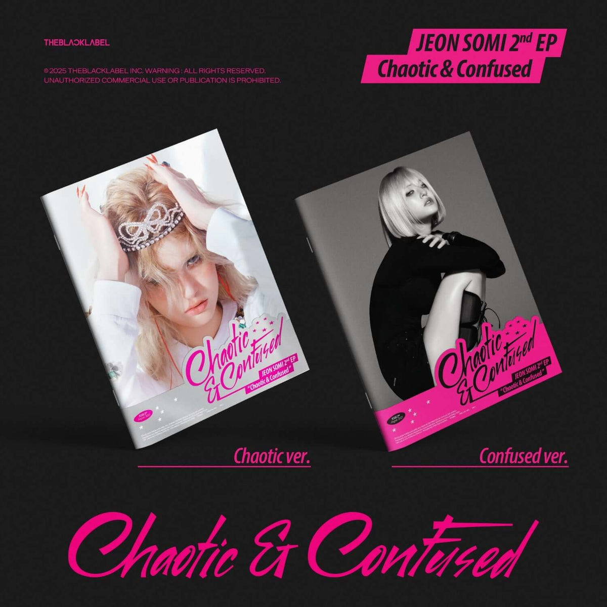 JEON SOMI - 2nd EP ALBUM [Chaotic & Confused] (Random 1 of 2 | Kool Seoul - Buy Kpop Albums Online