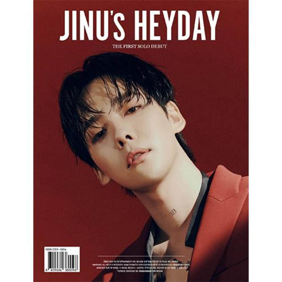 Jinu - 1st Album [Jinu’S Heyday - Bold Ver.] - Kpop Album