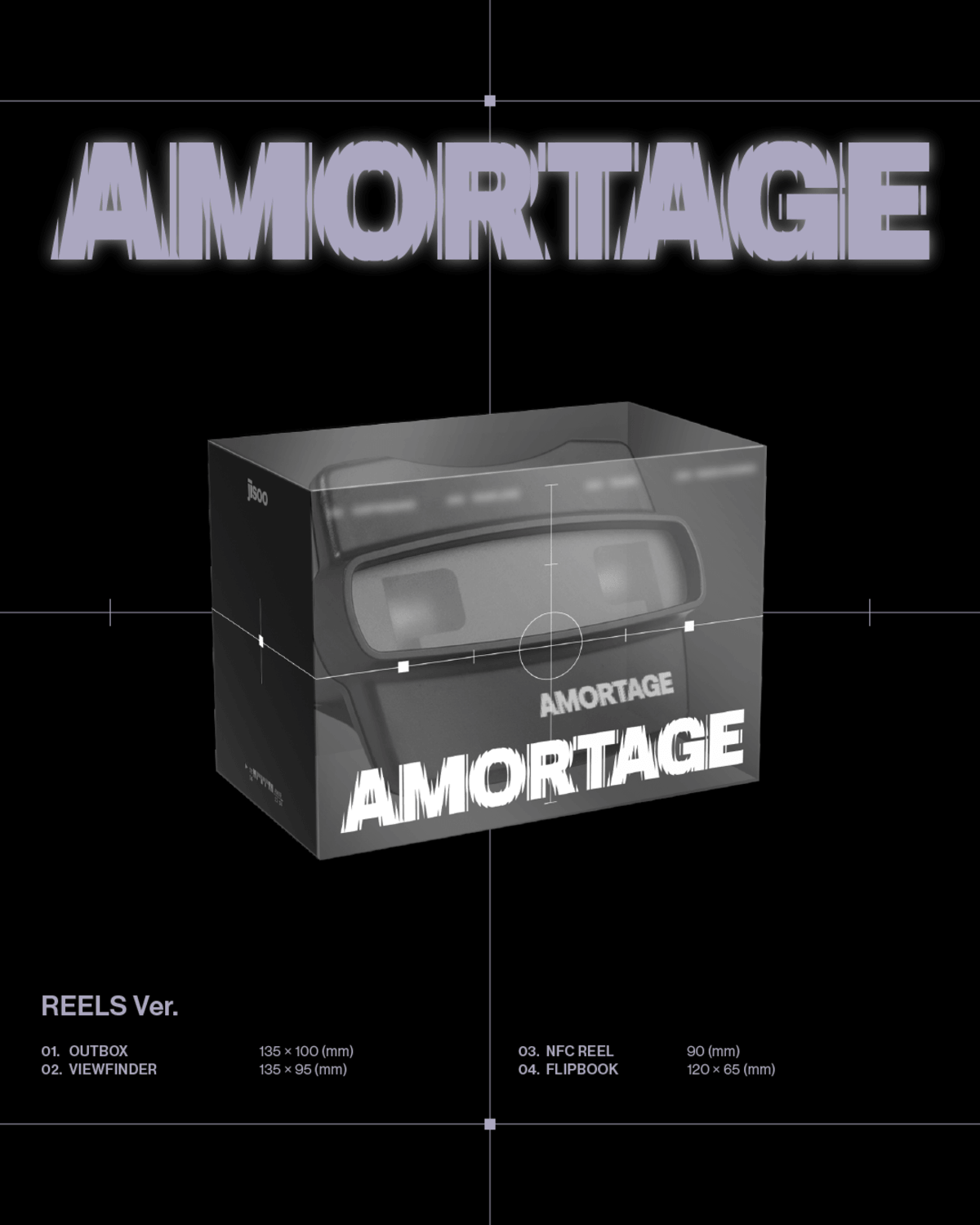JISOO - Mini Album [AMORTAGE] (REELS Ver.) - Kpop Album | Kool Seoul - Buy Kpop Albums Online