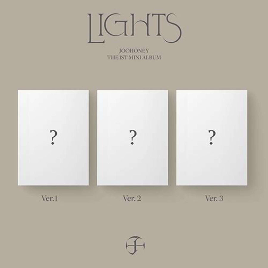 Jooheon - 1st Album [Lights] (Ver.1 / Ver.2 / Ver.3) [3 Random 1] - Kpop Album